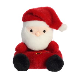 Aurora® Adorable Palm Pals™ Santa Stuffed Animal - Pocket-Sized Play - Collectable Fun - Red 5 Inches