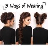 Ponytail Extensions Updo Hairpiece Curly Messy Hair Bun Scrunchies Elastic