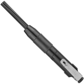 OPICSL compact air needle scaler, remove slag rust paint, and dirt quickly with 12 hardened 3mm steel needle scaler, pneumatic Needle Scaler