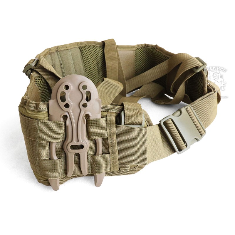 SHENKEL Holster Molle Adapter MLS15 Type (TAN Tan) Molle Locking