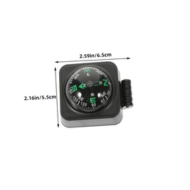FUNOMOCYA 3pcs Dashboard Compass Ball Adjustable Vehicle Compass Ball High Precision Dashboard Navigation Compass for Car Boat Motorcycle Outdoor Use