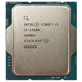 Intel Core i3-13100 4 Core Desktop Processor (Up to 4.5GHz) LGA 1700 - UHD Graphics 730-12MB Cache (OEM Tray Version, Cooler Not Included) - Reliable Performance for Gaming, Home and Office