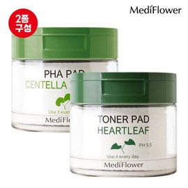 어성초 토너 패드 60매+센텔라 파하 패드 60매 Eoseongcho Toner Pad 60 Sheets + Centella PHA Pad 60 Sheets