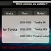 STSEV01 Spoiler Cab Roof Wing for Toyota Tundra 2022-2026 Accessories