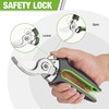 WORKPRO Garden Bypass Pruning Shears, 8.5" Pruning Scissors