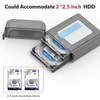 Hard Drive Storage Case, 2 Pack 3.5 Inch Hard Drive