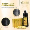 MOKERU GINGER Black Permanent Hair Dye Instant Hair Dye Fast