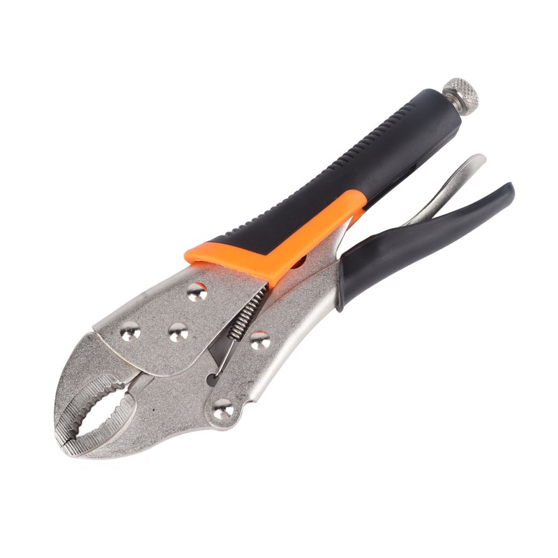 10in Pressure Pliers Pressure Adjustable Multi Function Plastic Handle Locking