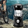 DOSYU Lámpara Linterna de Camping Recargable USB/Luz Solar, Impermeable, Plegable