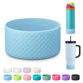Silicone Boot for Owala Water Bottle 24 oz, Anti-Slip Protective Sleeve for FreeSip/Twist/Flip Stainless Steel Water Bottles Accessories