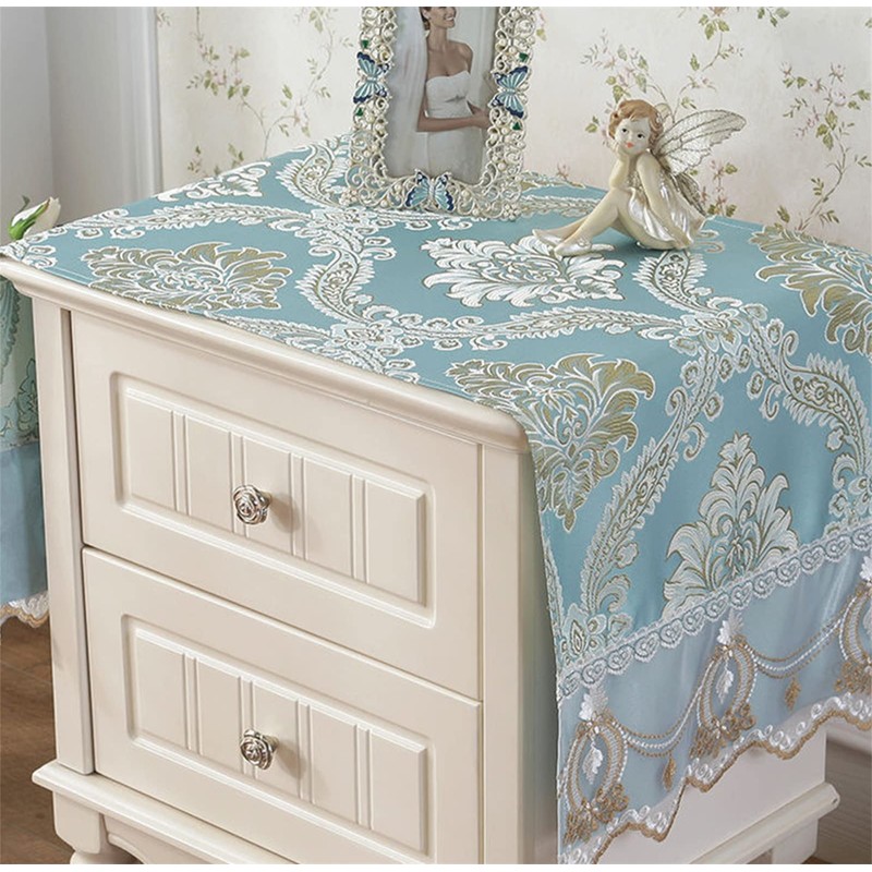 Utobanh Simple Bedside Table Dust Cover Cover Cloth Towel Cushion