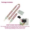 Clip and Go Crossbody Phone Strap with Wallet, Lanyard, and