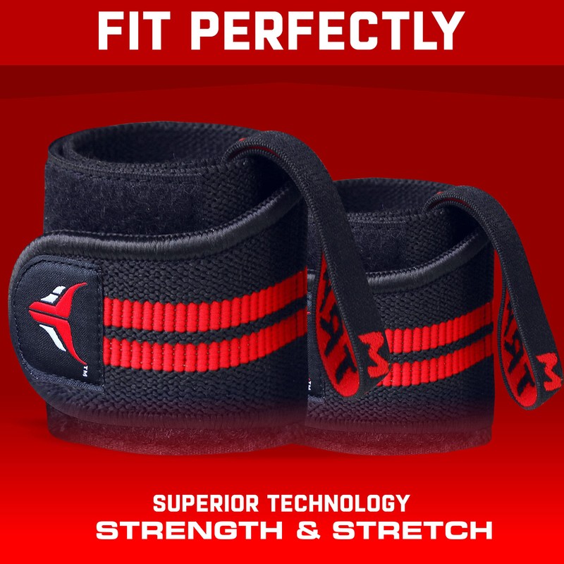 Mytra Fusion Elasticated Wrist Wraps With Thumb Loop SP1 for