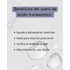 Suero Facial De Ácido Tranexámico 4% Qinqin
