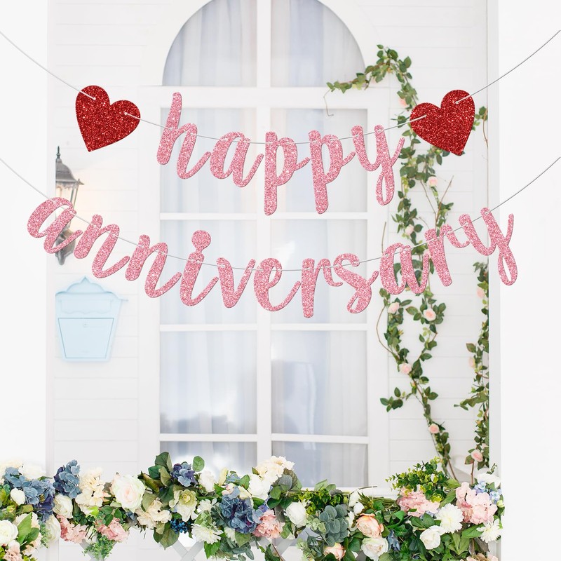 Happy Anniversary Banner, Anniversary Party Decorations, We Still Do, Happy