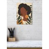 GRANDART.COM - Mid Century Earthtone Portrait 4 - Canvas Wall