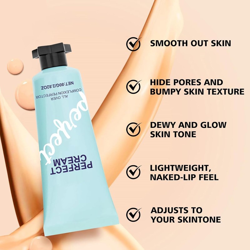 2Pcs Body Coverage Perfector, All over Complexion Perfector with Extra