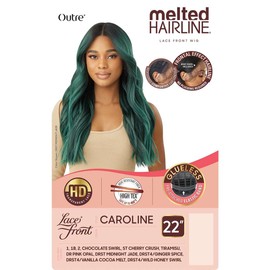 Outre Lace Front Wig - Melted Hairline - Caroline (JET BLACK 1)