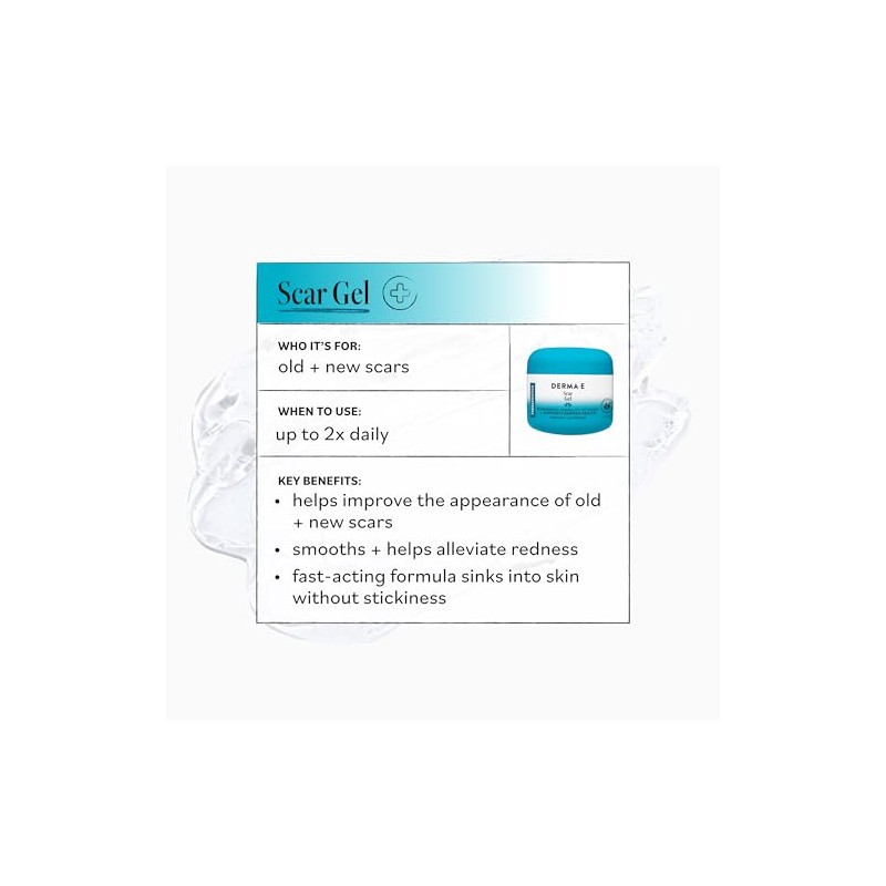 Derma e Scar Gel, 2 oz (56 g)