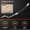 A-Premium Automatic Transmission Oil Cooler Line Hose Assembly Compatible with