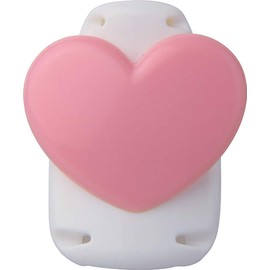 Sonic Kids Clip Heart Pink Name Tag Clasp - 1 Piece