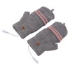 Heated Mitten Gloves Double Sided Heating Promote Blood Circulation USB