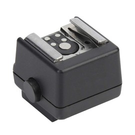 Mini Plastic Hot Shoe Adapter Converter for Alpha Konica Minolta SLR Camera, Lightweight and Portable Conductive, Fully Compatible, Easy to Install