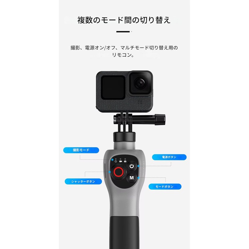 zmart TELESIN Underwater Selfie Stick Waterproof Diving Telescopic Selfie Stick