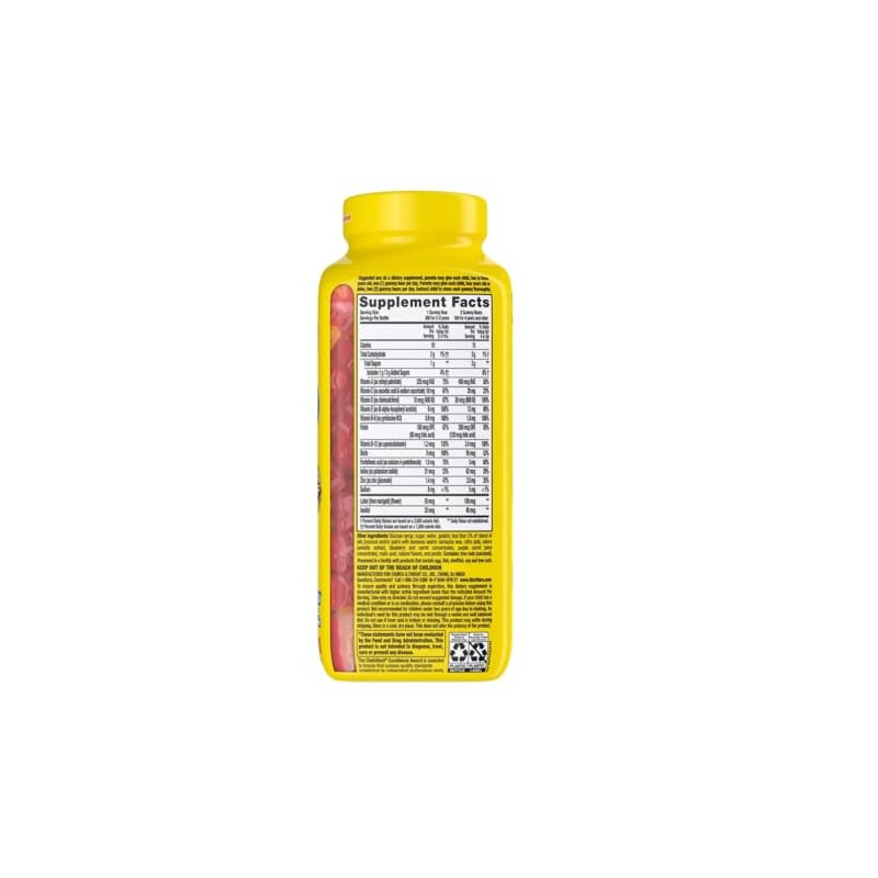 Warm Fortune Warm Fortune Li'il Critters Gummy Vites, 300 Gummy