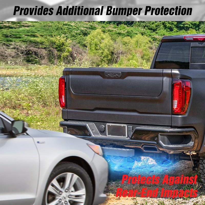 YZONA Universal Hitch Step Trailer for 2" Receivers, 600 lbs