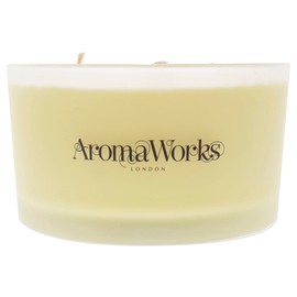 Light 3 Wick Candle Large - Basil and Lime by Aromaworks for Unisex - 14.1 oz Candle