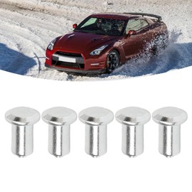 Keenso Snow Tire Spikes, 100 Pcs 11mm Length Wheel Tire Studs Anti Slip Carbide Screw in Tyre Studs for Car Truck Boot Motorcycle ATV SUV