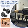 PATIKIL 50 Pcs M3 x 5 mm Hex Socket Head