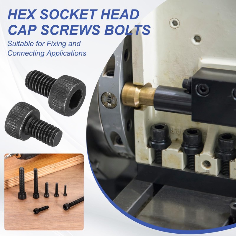 PATIKIL 50 Pcs M3 x 5 mm Hex Socket Head
