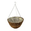 Apollo 12-inch Rattan Hanging Basket