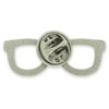 Black Glasses Frames Eyeglasses Lapel Pin, 1 piece