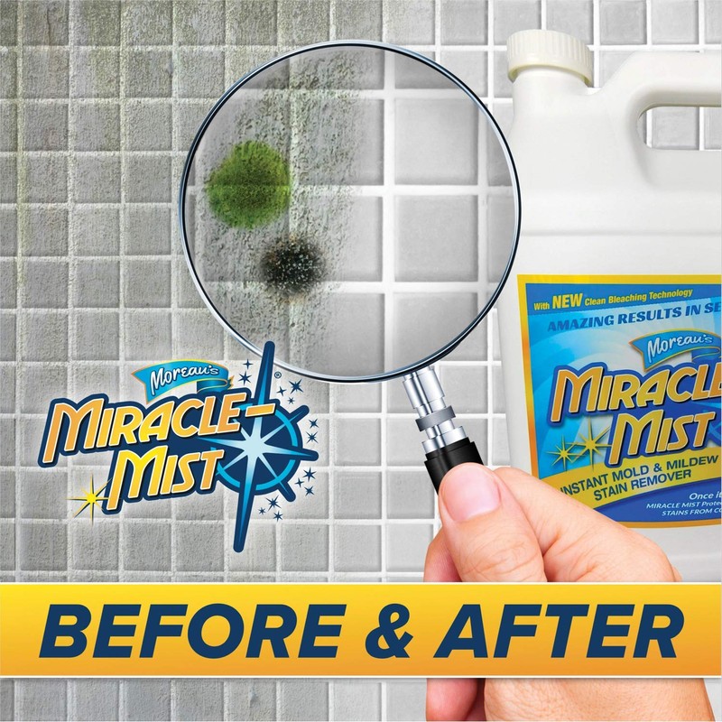 MiracleMist MMIC-4 Instant Mold and Mildew Stain Remover (32-Ounce Spray