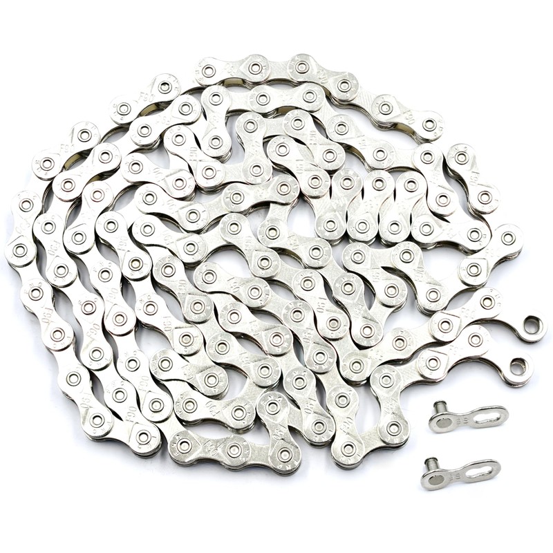 myBESTbike Bicycle Chain with Quick Connections, Powerful Bicycle Chain, 116