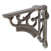 Hammer and Tongs - Ornate Iron Shelf Bracket - D120mm