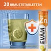 EVÄM Zinc Plus Vitamin C Effervescent Tablets, Lemon Flavour, 2