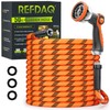 REFDAQ Garden Hose 50 ft, Water Hose Heavy Duty, Flexible