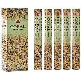 HEM Copal 100 Incense Sticks (5 x 20 stick packs)