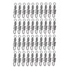 Morisho Cork, Screw Lock, Rolling, Swivel, Swivel, Snap, Stainless Steel,