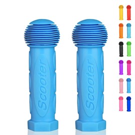 OTFAITP Scooter Grip Handlebar 1 Pair Bicycle Grip Fit for 2-3-4 Wheels Kid Kick Scooters,Children Bike,Drifting Scooter,Swing Scooter (Sky Blue)