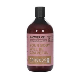 benecos Organic - Shower Gel Grapefruce - Du bist meine Pampel-Muse - Vegan - Recycled Plastic