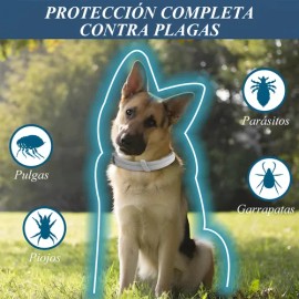 Collar Repelente De Pulgas Y Mosquitos Para Perros Y Gatos