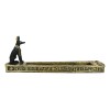 Egyptian Anubis Incense Holder Burner Figurine Made of Polyresin