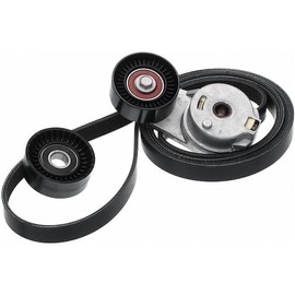 Serpentine Belt Drive Component Kit - Compatible with 2013-2020 Ram 1500 5.7L V8 GAS