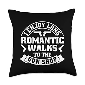 Gunsmithing Gunsmith Gun Weapon Military Gunsmith Making Soldier Gun Shop Throw Pillow, 18x18, Multicolor