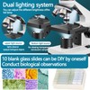 Microscope Kit for Students Back to School LED Monocular Student